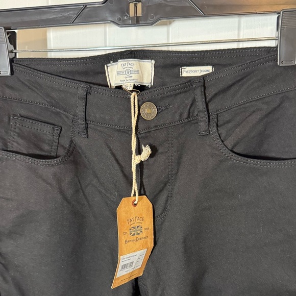 Fat Face - five pocket Jeggings - Black - Picture 6 of 11